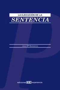 La ejecución de la sentencia_cover