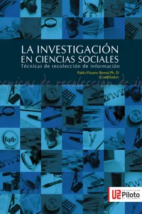 La Investigación en Ciencias Sociales: Técnicas de recolección de la información_cover