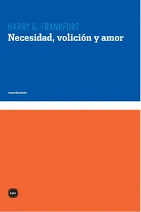 Necesidad, volición y amor_cover