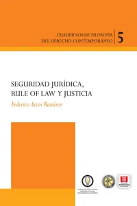 Seguridad jurídica, rule of law y justicia_cover