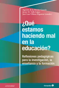 ¿Qué estamos haciendo mal en la educación?_cover