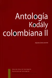 Antología Kodaly Colombiana II_cover