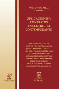 Obligaciones y contratos en el derecho contemporáneo_cover