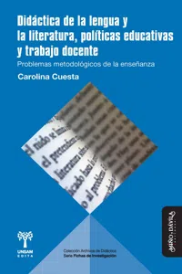 Didáctica de la lengua y la literatura, políticas educativas y trabajo docente_cover