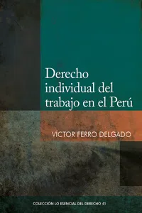 Derecho individual del trabajo en el Perú_cover