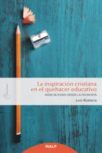 La inspiración cristiana en el quehacer educativo_cover