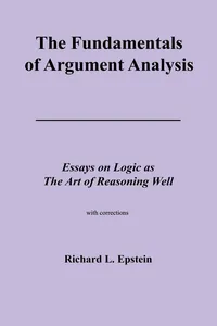 The Fundamentals of Argument Analysis_cover