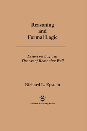 Reasoning and Formal Logic