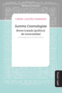 Summa Cosmologiae - Breve tratado de inmortalidad_cover