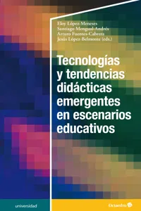 Tecnologías y tendencias didácticas emergentes en escenarios educativos_cover