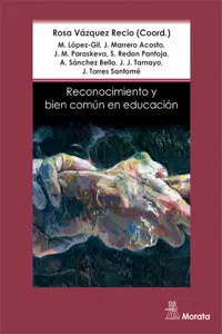 Reconocimiento y bien común en Educación_cover