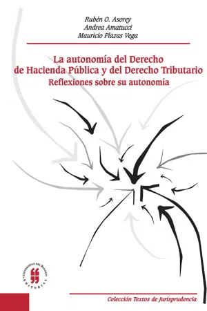 La autonomía del derecho de hacienda publica y del derecho tributario