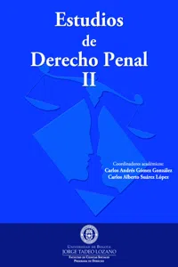 Estudios de derecho penal. Tomo II_cover