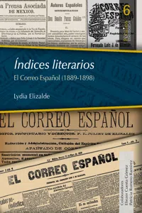 Índices literarios. El Correo Español_cover