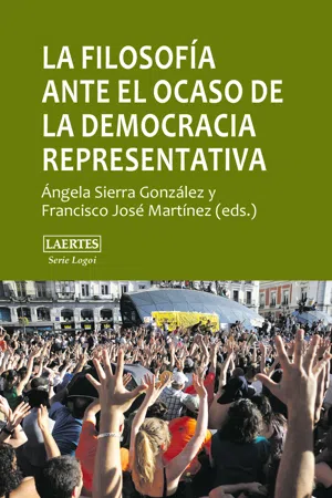 La filosofía ante el ocaso de la democracia representativa