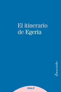 El itinerario de Egeria_cover