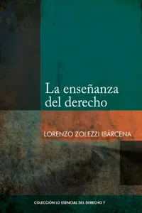 La enseñanza del derecho_cover