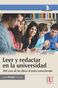 Leer y redactaren la universidad_cover