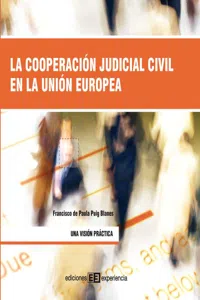 La cooperación judicial civil en la unión europea_cover