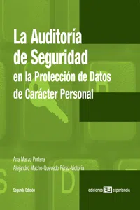 La auditoría de seguridad en la protección de datos de carácter personal_cover