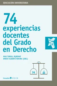 74 experiencias docentes del Grado en Derecho_cover