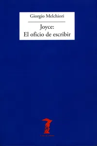 Joyce: El oficio de escribir_cover