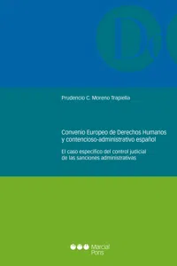 Convenio europeo de derechos humanos y contencioso administrativo español_cover