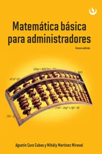 Matemática básica para administradores_cover