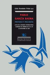 Pablo García Baena: Misterio y precisión_cover