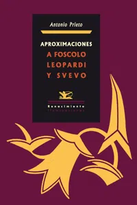 Aproximaciones a Foscolo, Leopardi y Svevo_cover