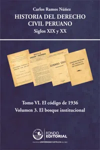 Historia del derecho civil peruano_cover