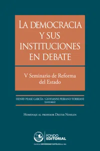 La democracia y sus instituciones en debate_cover