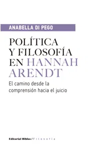 Política y filosofía en Hannah Arendt_cover