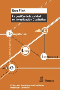 La gestión de la calidad en Investigación Cualitativa_cover