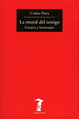 La moral del testigo