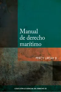 Manual de derecho marítimo_cover