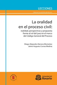 La oralidad en el proceso civil_cover