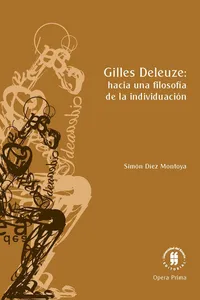 Gilles Deleuze: hacia una filosofia de la individuación_cover
