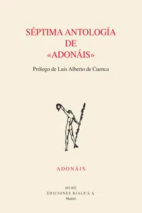 Séptima antologia de Adonáis_cover