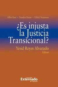 ¿Es injusta la Justicia Transicional?_cover