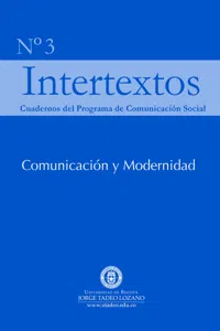 Intertextos No. 3 - Cuadernos del Programa de Comunicación Social_cover