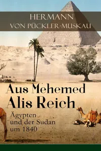 Aus Mehemed Alis Reich: Ägypten und der Sudan um 1840_cover