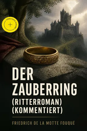 Der Zauberring (Ritterroman) (Kommentiert)