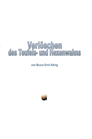 Verlöschen des Teufels- und Hexenwahns