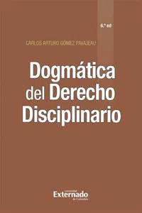 Dogmática del Derecho Disciplinario_cover