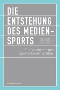 Die Entstehung des Mediensports_cover