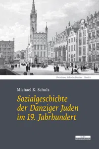 Sozialgeschichte der Danziger Juden im 19. Jahrhundert_cover