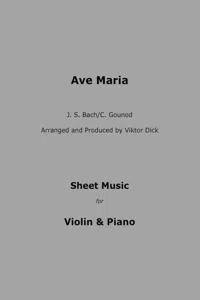Ave Maria - J.S. Bach / C. Gounod_cover