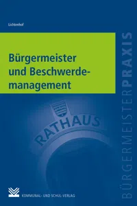 Bürgermeister und Beschwerdemanagement_cover