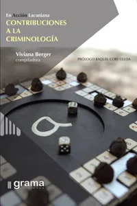 Contribuciones a la criminología_cover